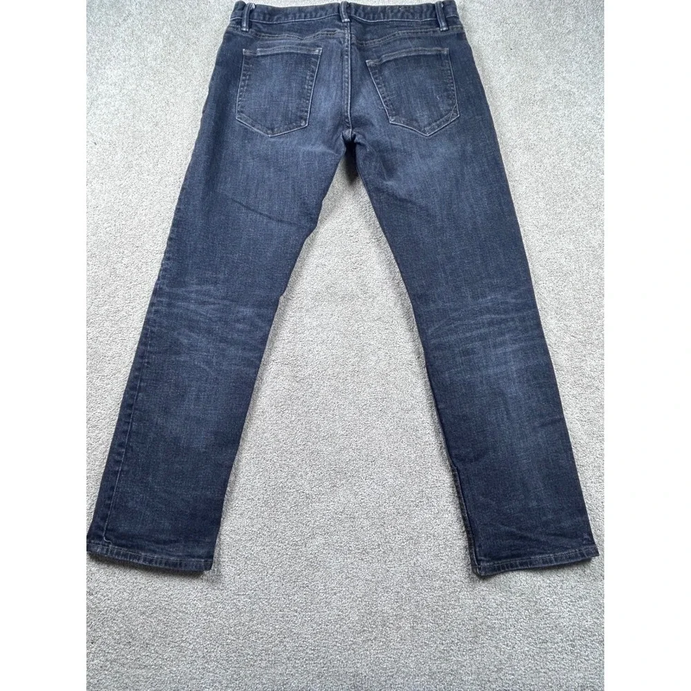 Banana Republic Mens Straight Leg Dark Wash Denim‎ Jeans 31W 30L 1541